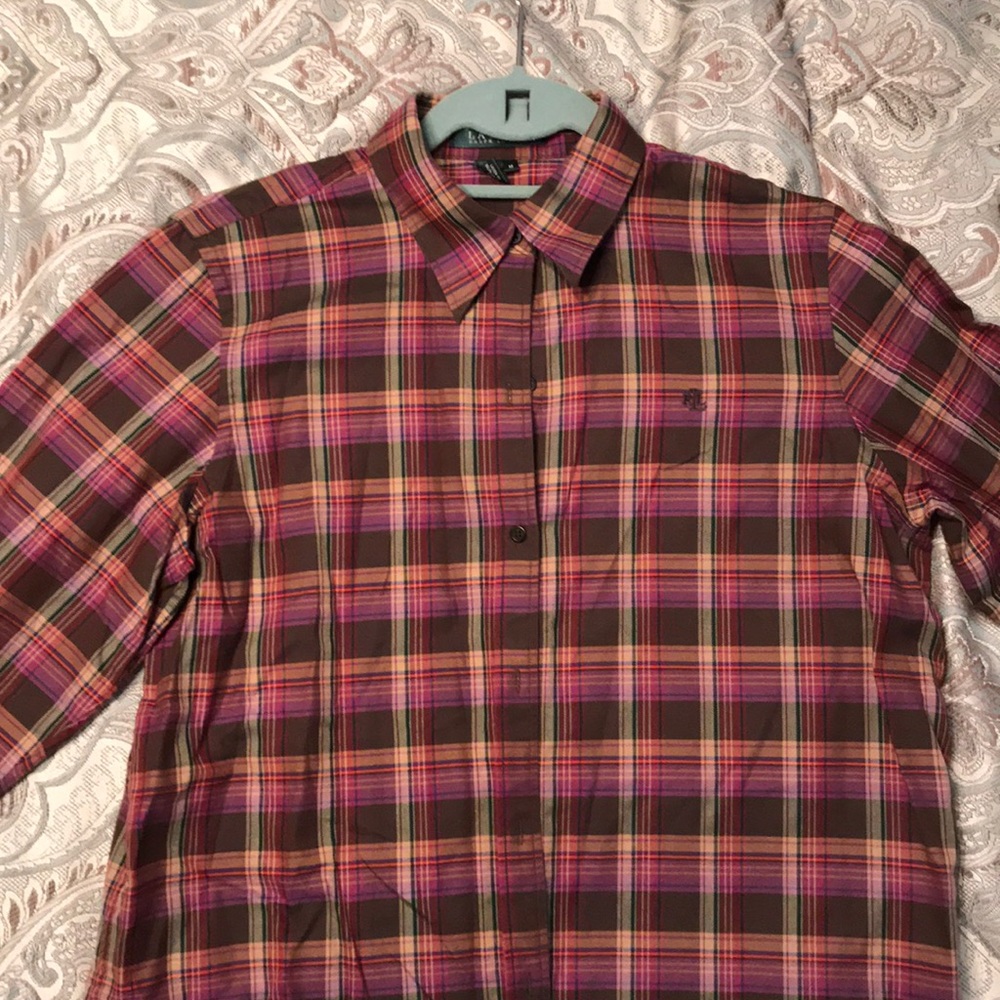 Women Ralph Lauren L/S Size-M Excellent Condition